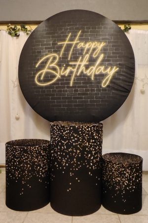 FELIZ CUMPLEAÑOS - TRIO + PANEL