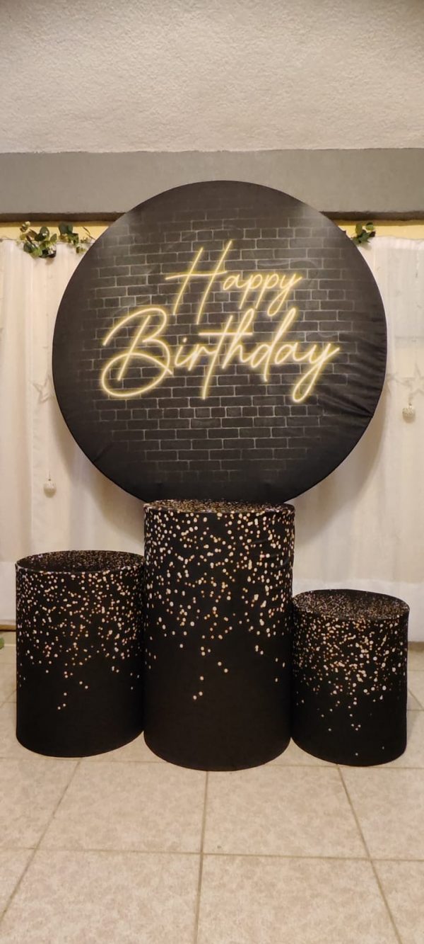 FELIZ CUMPLEAÑOS - TRIO + PANEL