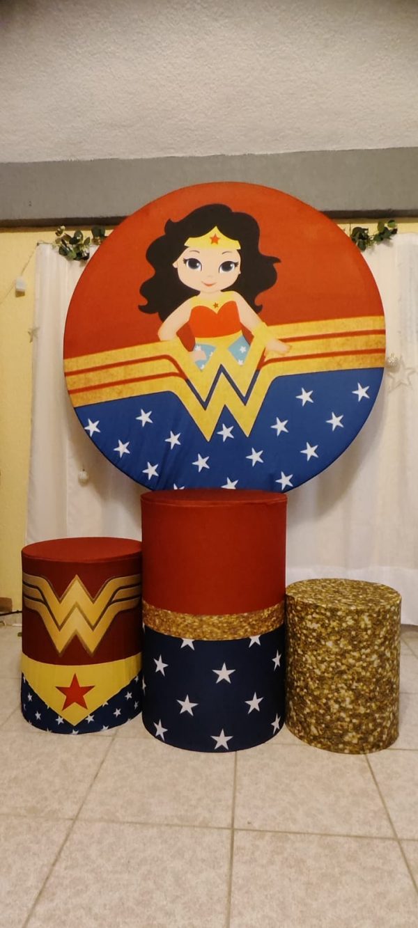 MUJER MARAVILLA - TRIO + PANEL
